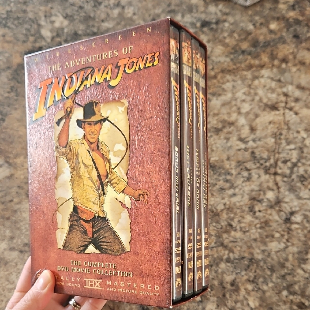 The Adventures of Indiana Jones‎ 4 DVD Collection Box Set
